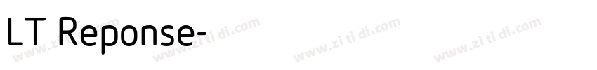LT Reponse字体转换
